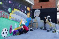 Artistas neuquinos pintarán 22 murales en barrios de la zona sur de la capital