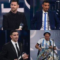 Argentina arrasó en los premios The Best